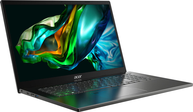 Aspire 5 17 A517-58M-7736 (17,3&quot; Full HD IPS, Intel Core i7-1355U , 32 GB RAM, 1000 GB PCIe NVMe SSD, Intel Iris Xe Graphics , Wifi 6E, grijs, Azerty)