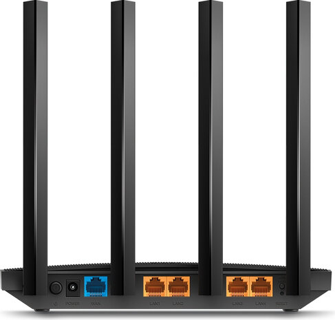 Archer C6 Wireless router (4-poort switch, GBLAN, 802.11a/b/g/n/ac, dual band)