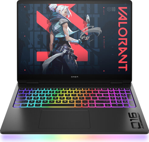 Omen 16-ah0023nb (16&quot; IPS VRR 240Hz, Intel Ultra 9-275HX, 32 GB DDR5, 1000 GB PCIe Gen4 , GeForce RTX 5070, Windows 11, 4 zone RGB numeriek keypad, zwart, Azerty)