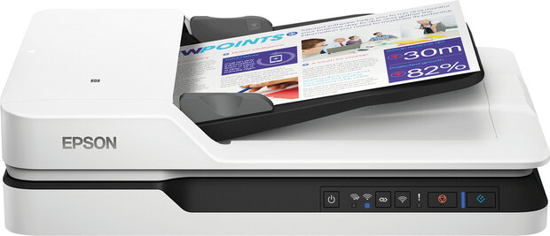 WorkForce DS-1660W Document scanner (duplex, A4, 1200 dpi x 1200 dpi, 25 ppm, ADF, USB 3.0, Wi-Fi)
