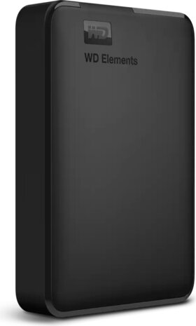 6000 GB WD Elements Portable Hard drive (USB 3.1 Gen 1, zwart)