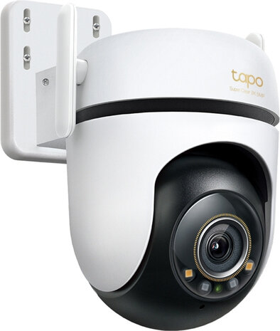 Tapo C530WS V2 Network surveillance camera (pan/tilt, outdoor, weatherproof, dag/nacht, 5 Mpix 2880 x 1620 3K, fixed focal, audio, Wi-Fi - 802.11ax, LAN 10/100, H.264)