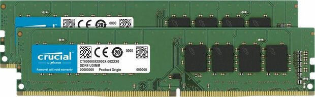 DDR4 16 GB 3200 MHz, CL22, 2933 MHz (2 x 8 GB)
