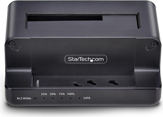 M.2 NVMe naar 2,5/3,5&quot; SATA Drive Duplicator Dual Bay Cloner