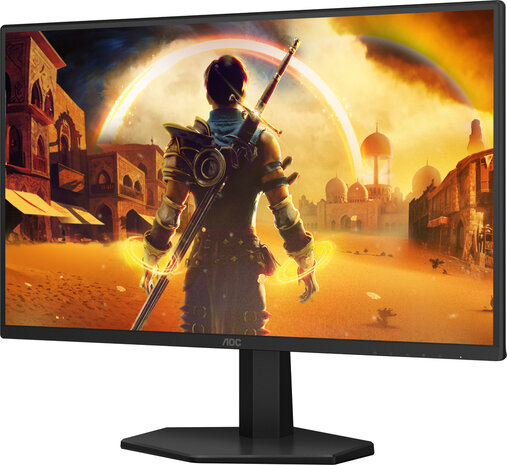 Gaming 25G42E LED 25&quot;, 1920 x 1080 Full HD 180 Hz, Fast IPS, 1000:1, HDR10, 0,5 ms, HDMI, DisplayPort, zwart/rood