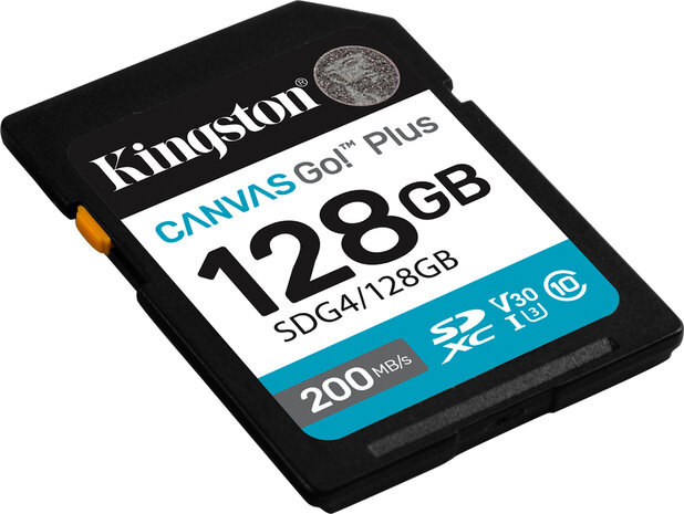 SDG4/128GB SDXC Card 128 GB (U3 V30 Canvas Go! Plus)