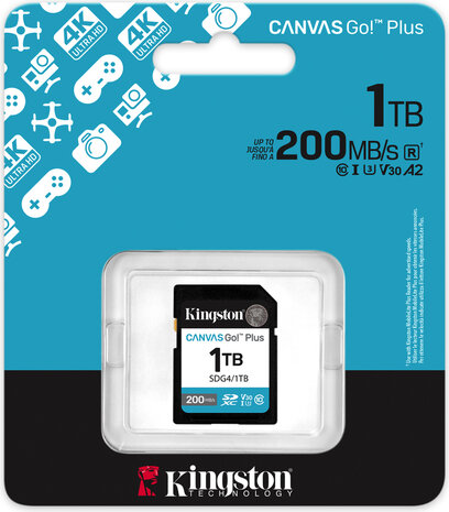 SDG4/1TB SDXC Card 1000 GB (U3 V30 Canvas Go! Plus)