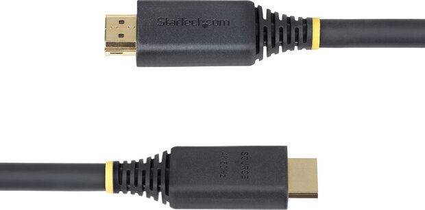 Active High Speed HDMI-kabel (10 meter, 4K60Hz, shielded, zwart, HDR10 support)