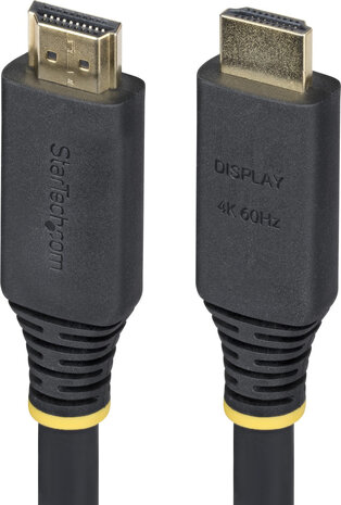 Active High Speed HDMI-kabel (10 meter, 4K60Hz, shielded, zwart, HDR10 support)