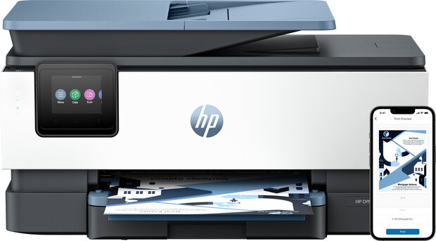 Officejet Pro 8125E (A4, 2,7&quot; kleuren touch scherm, 20 ppm, automatisch dubbelzijdig printen)