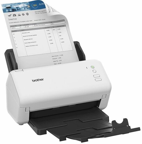 ADS-4100 Document scanner (dual CIS, duplex, A4, 600 dpi x 600 dpi, 35 ppm, ADF, USB 3.0)