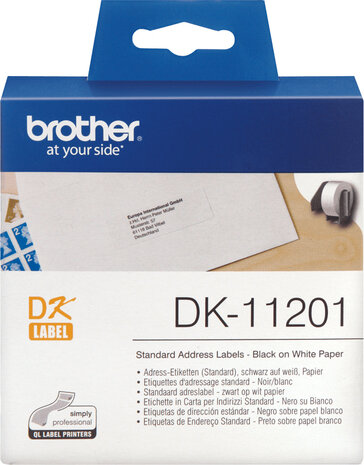 DK11201 Labels (400-pack, 29 x 90 mm)