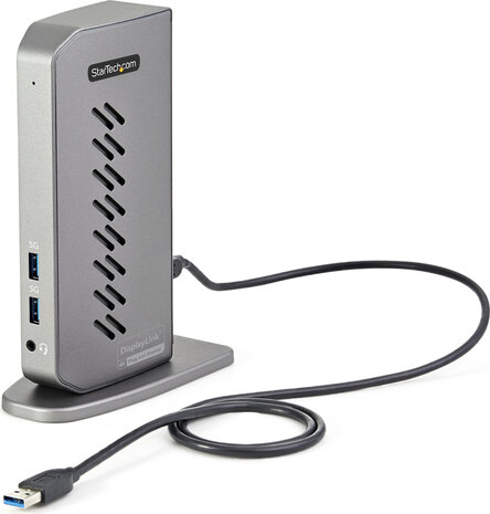 USB-C Docking (dual monitor 4K 60 Hz HDMI/DisplayPort, 6 x USB-A Hub, Gigabit Ethernet, USB 3.1/3.2 Gen 1)