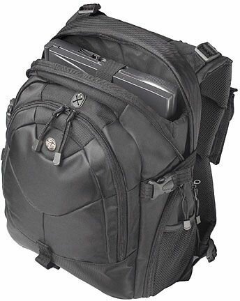 TEB01 Campus Notebook Backpac (16&quot;, zwart, nylon)