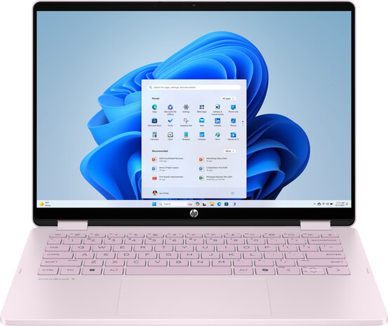 OmniBook 5 Flip 14-fp0018nb (14&quot; 2K IPS touch, Intel Core i5-1334U, 16 GB LPDDR5, 512 GB PCIe NVMe SSD, Intel Iris Xe, Windows 11 Home, roze, Windows 11)