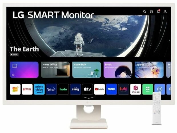 32SR50F-W.AEU IPS 31,5&quot;, Full HD, Smart Monitor (met webOS)