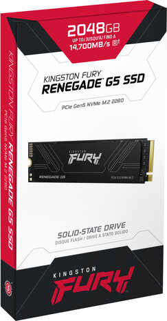 2000 GB SFYR2S/2T0 Fury Renegade G5 SSD (M.2 2280, PCI Express 5.0 x4 NVMe)