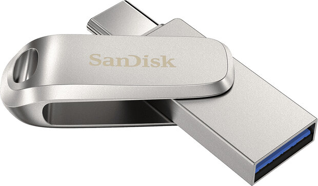 Ultra Dual Drive Luxe USB flash drive 128 GB (USB 3.1 Gen 1, USB-C)