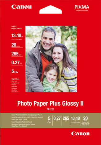 PP-201 Media PH paper (5&quot; x 7&quot;, 20 vellen)