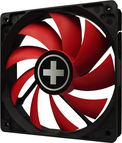Performance C 120 mm fan (rood, met zwarte frame)