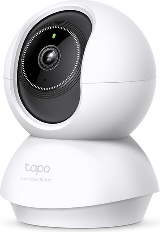 Tapo C230 V1 Network surveillance camera (pan / tilt, 5 Mpix, 2880 x 1620 3K, Wi-Fi, H.264)