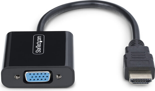 HD2VGAE3 HDMI naar VGA Actieve Adapter (1080p support, active, bus powered, zwart)