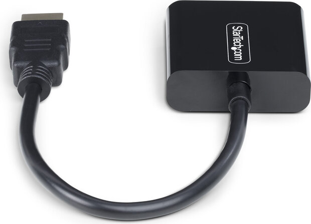 HD2VGAE3 HDMI naar VGA Actieve Adapter (1080p support, active, bus powered, zwart)