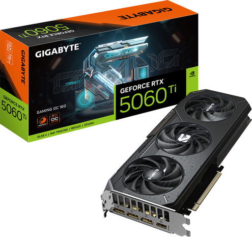 Geforce RTX 5060Ti Gaming OC (16 GB, 3 x DisplayPort, HDMI)
