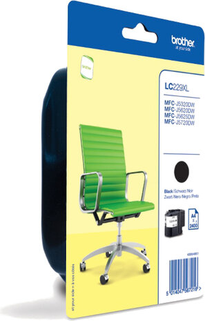 LC229XLBK inkjetcartridge zwart (2.400 afdrukken zwart)
