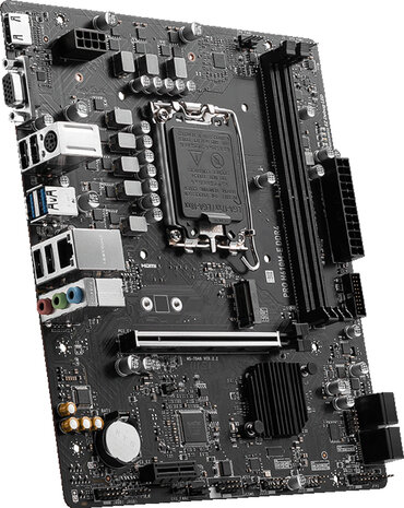 Socket 1700 : 1700 H610M-E DDR4 PRO (DDR4, M.2, HDMI, VGA, mATX)