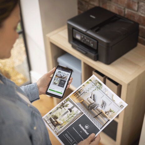 DCP-J1360DW 3-in-1 (print-scan-copy, duplex, ADF, 4,5 cm display, USB en WiFi)