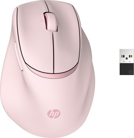 Tilt Ergonomic Mouse 720M (roze, Bluetooth)