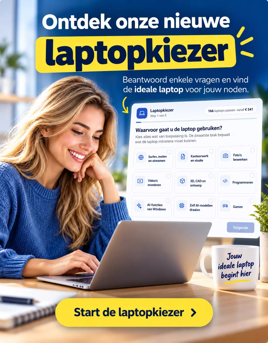 Extrasoft laptopkiezer