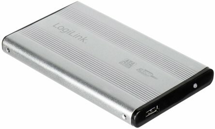 UA0106 USB 3.0 HDD Enclosure voor 2,5" SATA HDD (zilver)