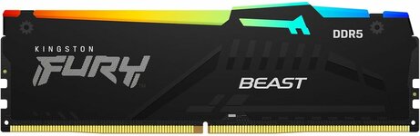 KF556C36BBEA-16 FURY Beast RGB DDR5 16 GB, DIMM 288-pin, 5600 MHz, PC5-44800, CL36, zwart