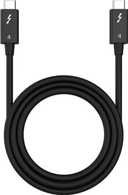 Thunderbolt 4 kabel (80 cm, 4K, 100 Watt, zwart)
