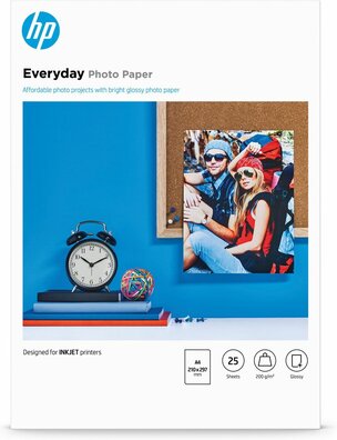 Q5451A Everyday Photo Paper Glossy (A4, 200 g/m², 25 vellen)