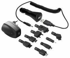 Universele USB Power Set (thuis en auto, 8 connectoren)