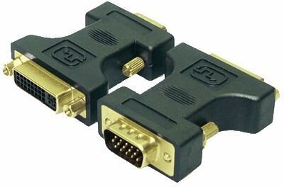 DVI-I F naar VGA M adapter