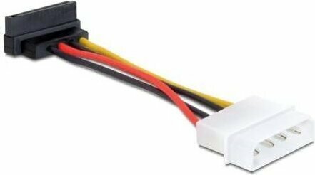 Voedingsconverter : 5,25" Molex naar S-ATA (haaks)