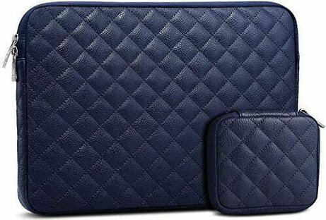 AtailorBird laptoptas (14", leder, blauw)