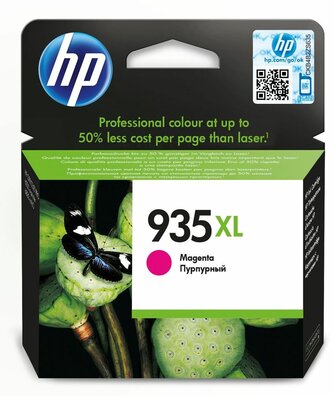 C2P25AE#BGX inkjetcartridge magenta nr. 935XL (825 afdrukken)