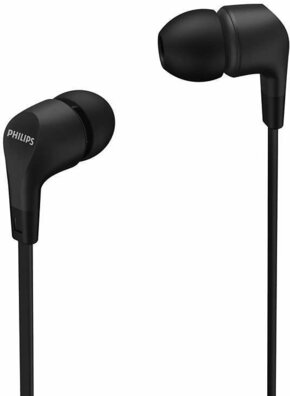 TAE1105BK Earphones (met micro, in-ear, 3,5 mm jack, zwart)