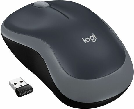M185 Wireless Mouse (swift grijs)