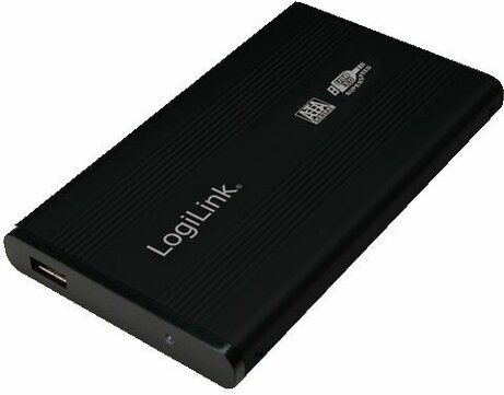 UA0106 USB 3.0 HDD Enclosure voor 2,5" SATA HDD (zwart)
