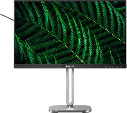 24B2G5301 LED 24", USB, 1920 x 1080 Full HD 100 Hz, IPS, 1500:1, HDMI, VGA, DisplayPort, USB-C, speakers, zilver
