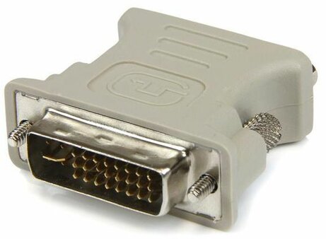 DVI naar VGA Adapter M/F (beige)
