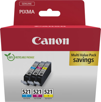 CLI-521 inkjetcartridges multipack
