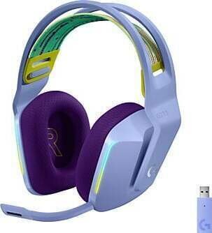 G733 Lightspeed Wireless RGB Gaming Headset (full size, 2,4 GHz, lila)