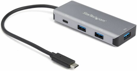 HB31C3A1CB 4-Poort USB-C Hub (10 Gbps, 3 x USB-A & 1x USB-C)